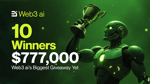 Web3 ai Offers $777K Giveaway While Kaspa Drops 56% and ETC Stays Flat: Best Crypto to Buy Breakdown