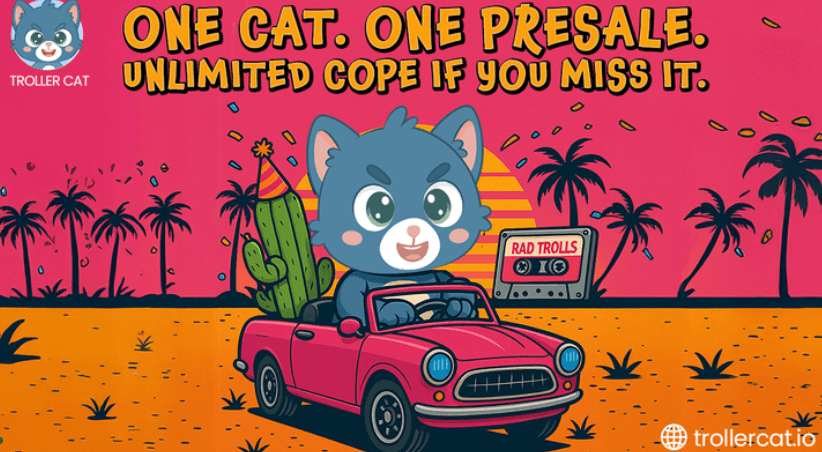 troller cat presale, buy tcat, trollercat.com, best meme coins 2025, shiba inu vs troller cat, tcat price prediction, meme coin referral bonus, troller cat stage 13, crypto with 500 percent roi, play to earn meme coin.