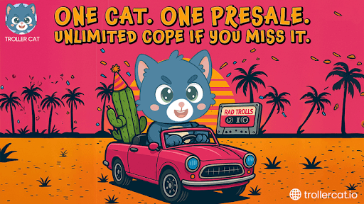Troller Cat presale, Buy TCAT crypto, Mog Coin price forecast, Best meme coins 2025, Troller Cat referral bonus, How to buy TCAT early, TCAT vs MOG analysis, Mog Coin 6-month outlook, Troller Cat staking rewards, Top Ethereum meme coins.